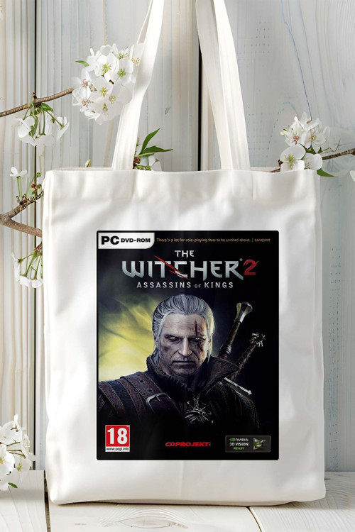Art hedi̇ye the Witcher Oyun Baskılı Omuz Çanta Kişiye Özel model 2
