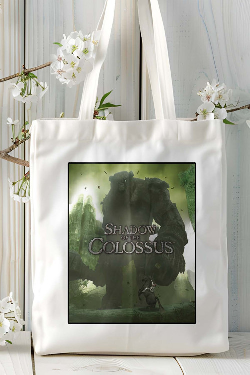 Art hedi̇ye Shadow of the Colossus Oyun Baskılı Omuz Çanta Kişiye Özel model 2