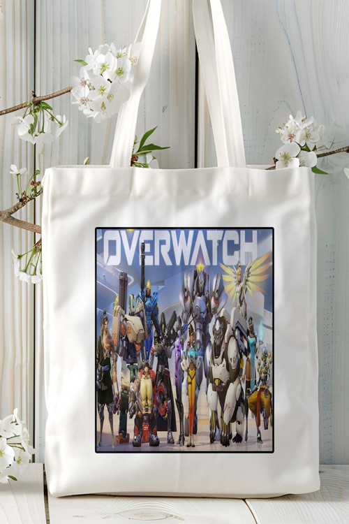 Art hedi̇ye overwatch Oyun Baskılı Omuz Çanta Kişiye Özel model 1