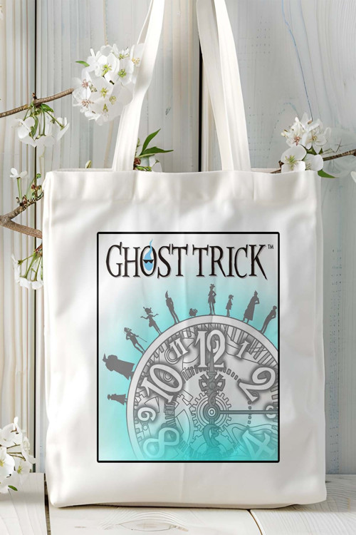 Art hedi̇ye ghost trick oyun Baskılı Omuz Çanta Kişiye Özel model 2