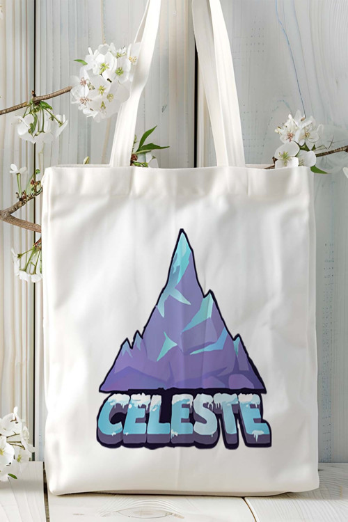 Art hedi̇ye celeste Baskılı Çanta Çift Taraflı Baskı Kişiye Özel model 1