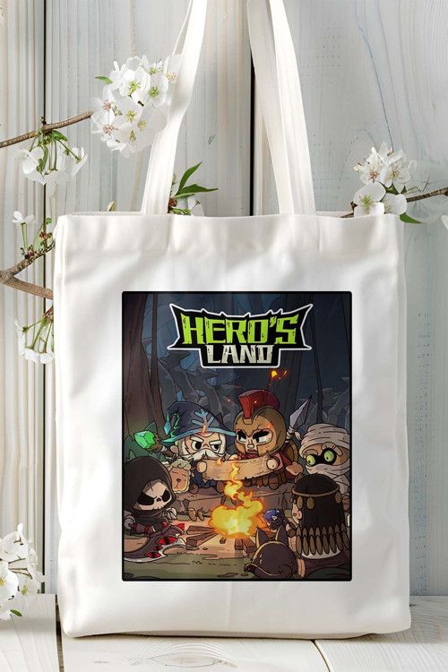 Art hedi̇ye heros land oyun Baskılı Omuz Çanta Kişiye Özel model 1