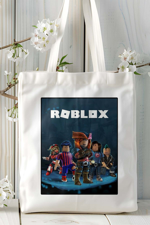Art hedi̇ye roblox oyun Baskılı Omuz Çanta Kişiye Özel model 3