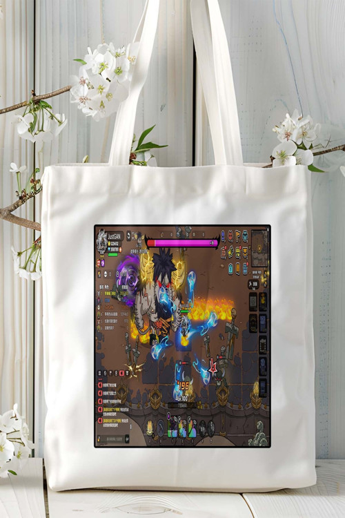 Art hedi̇ye heros land oyun Baskılı Bez Çanta Omuz Çantası Kişiye Özel model 5