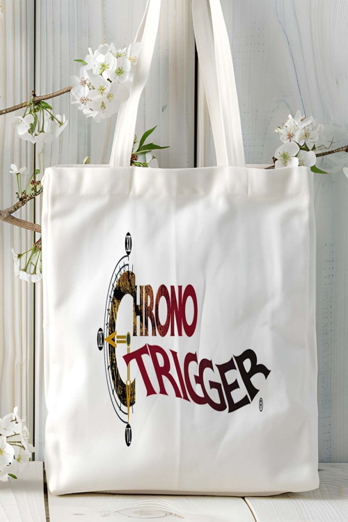 Art hedi̇ye Chrono Trigger Oyun Baskılı Bez Çanta Omuz Çantası model 3