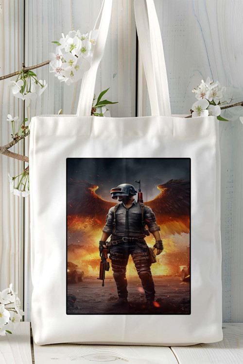 Art hedi̇ye pubg Battlegrounds Oyun Baskılı Omuz Çanta Kişiye Özel model 15
