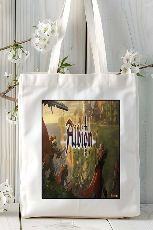 Art hedi̇ye albion oyun Baskılı Omuz Çanta Kişiye Özel model 4