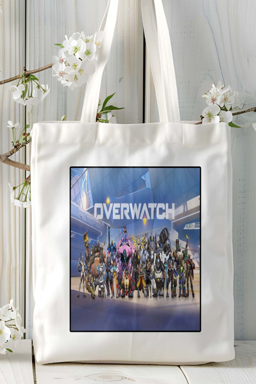 Art hedi̇ye overwatch Oyun Baskılı Omuz Çanta Kişiye Özel model 6