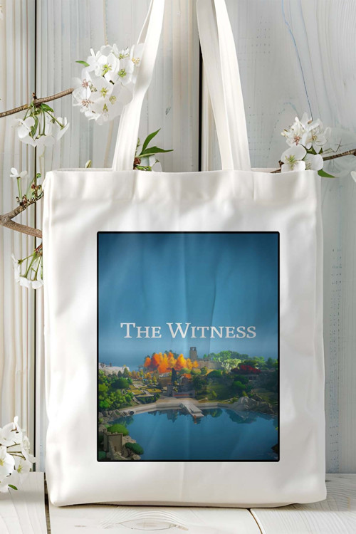 Art hedi̇ye the witness Oyun Baskılı Bez Çanta Omuz Çantası Kişiye Özel model 1