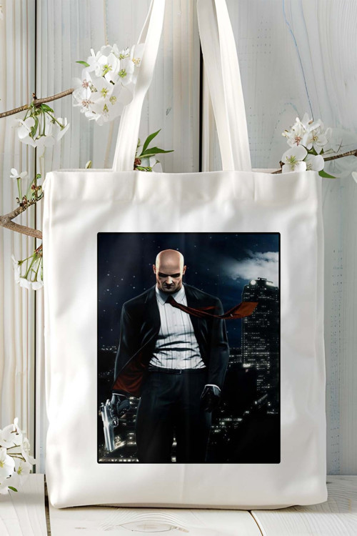 Art hedi̇ye hitman Oyun Baskılı Omuz Çanta Kişiye Özel model 6