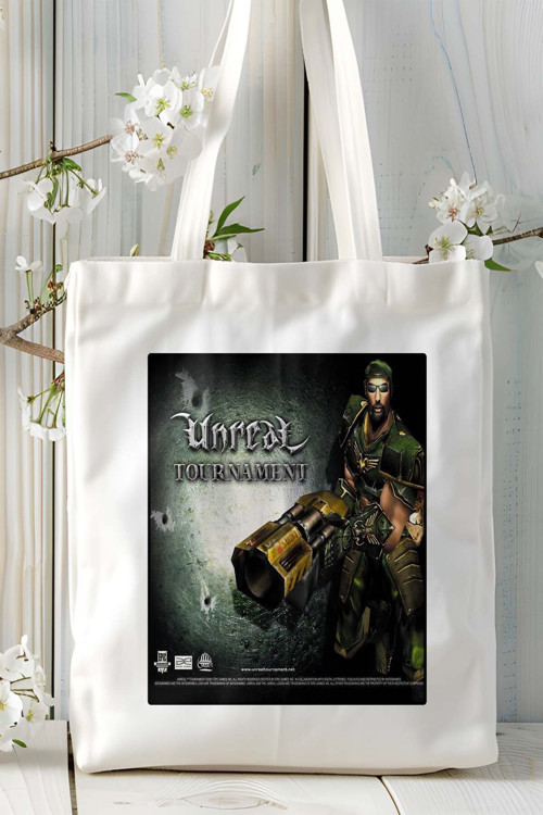 Art hedi̇ye unreal Tournament Oyun Baskılı Omuz Çanta Kişiye Özel model 2