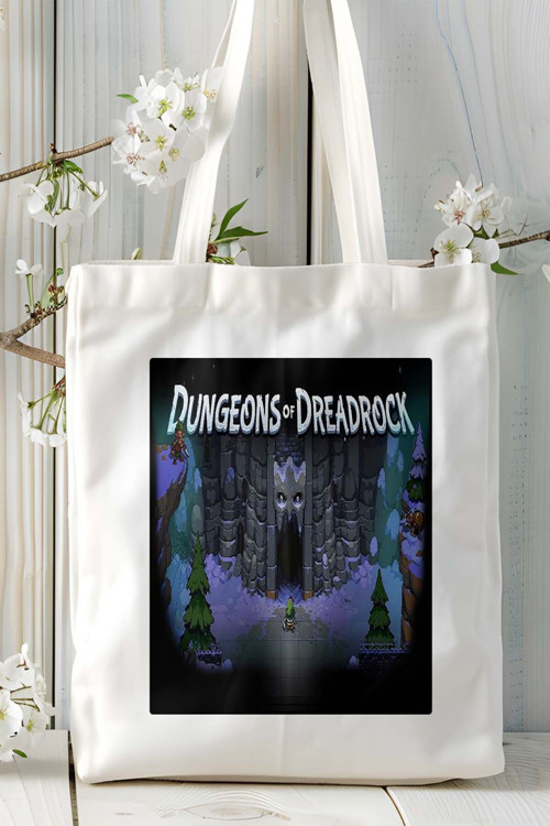 Art hedi̇ye dungeons of deadrock Mobil Oyun Baskılı Omuz Çanta Çift tafaflı baskı kişiye özel 2