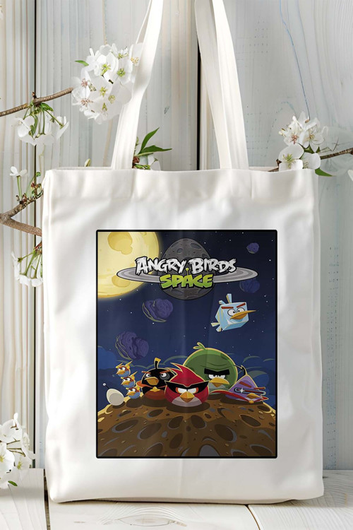 Art hedi̇ye angry birds Oyun Baskılı Omuz Çanta Kişiye Özel model 12