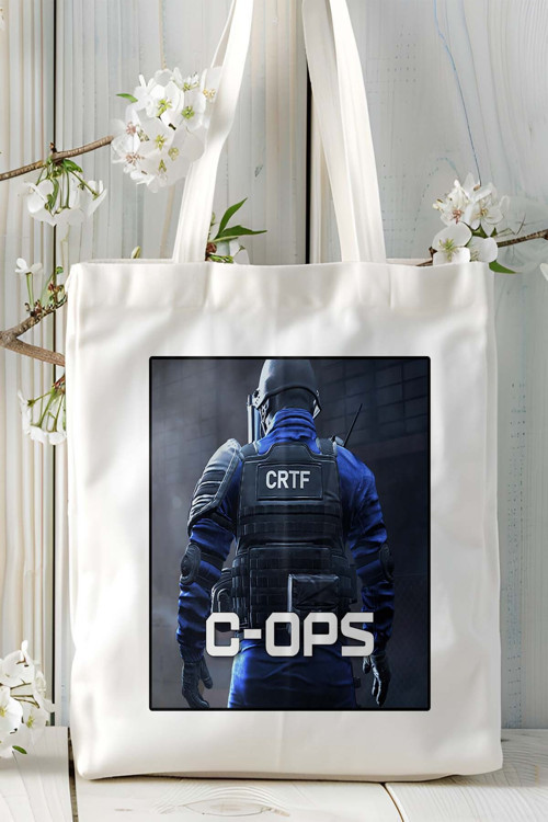 Art hedi̇ye critical ops Mobil Oyun Baskılı Omuz Çanta Çift tafaflı baskı kişiye özel 1