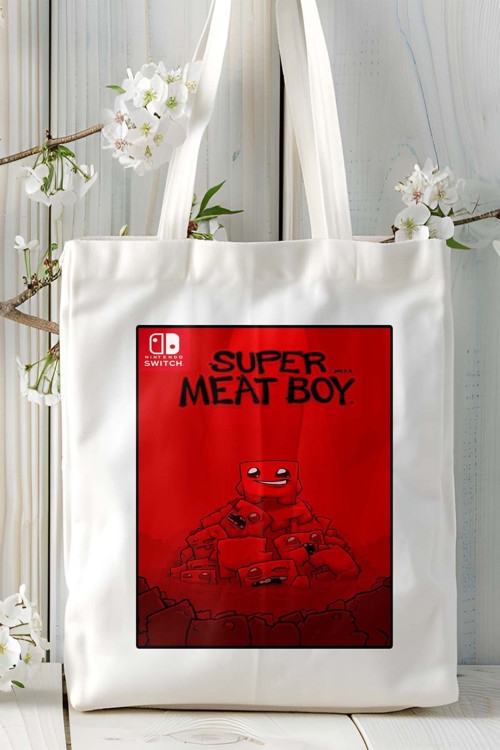 Art hedi̇ye supermeatboy Oyun Baskılı Omuz Çanta Kişiye Özel model 4