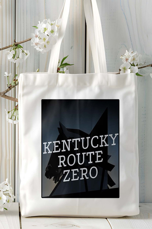 Art hedi̇ye kentucky route zero Oyun Baskılı Omuz Çanta Kişiye Özel model 4