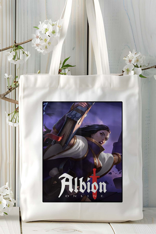 Art hedi̇ye albion oyun Baskılı Omuz Çanta Kişiye Özel model 2