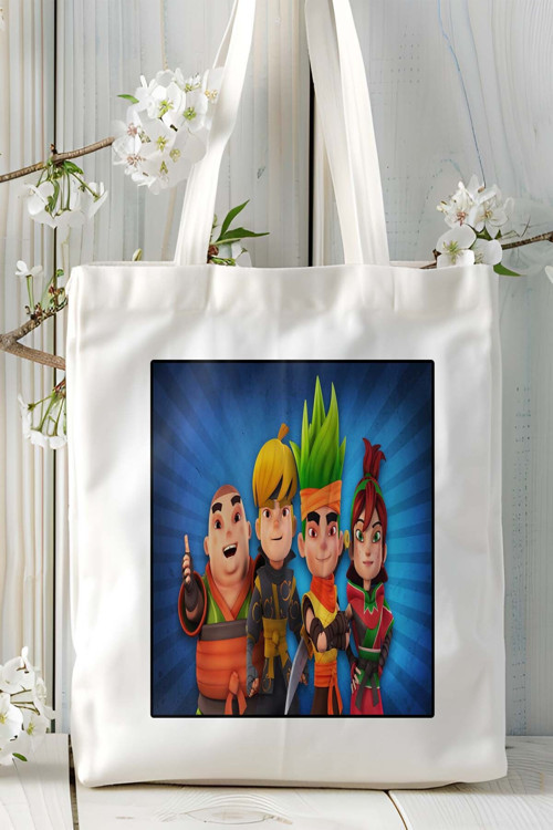 Art hedi̇ye fruit ninja Mobil Oyun Baskılı Omuz Çanta Çift tafaflı baskı kişiye özel 1