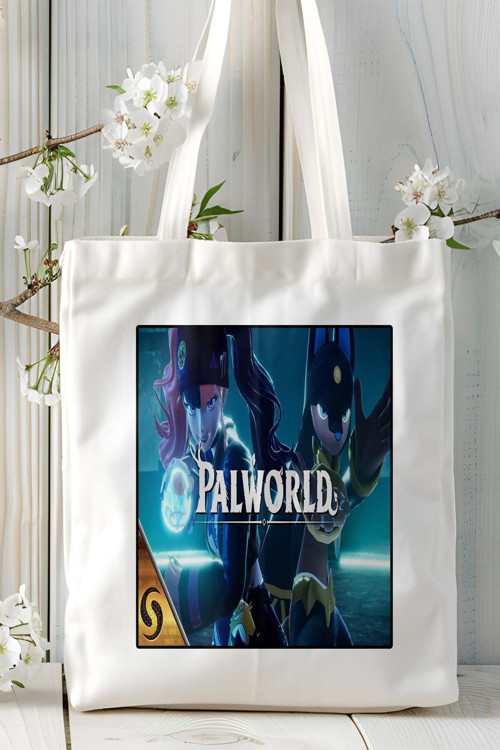 Art hedi̇ye palworld Oyun Baskılı Omuz Çanta Kişiye Özel model 3