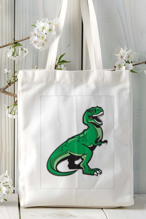 Art hedi̇ye trex Baskılı Omuz Çanta kişiye özel model 7