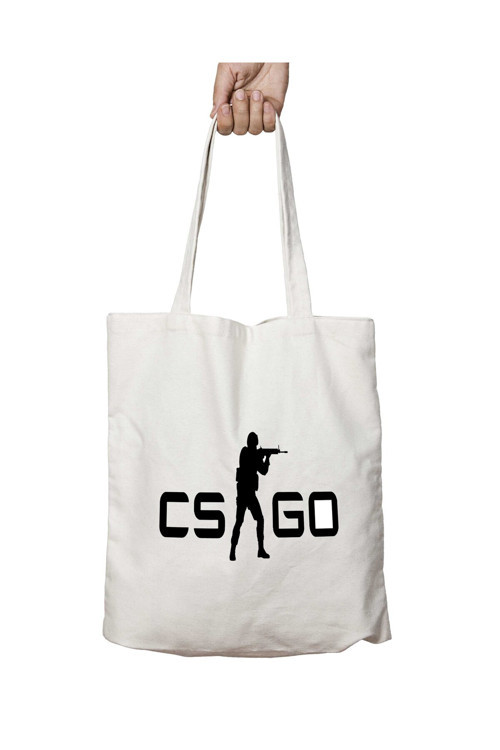Art hedi̇ye Counter-Strike Global Offensive3 iki Taraf Kalıcı Yıkanabilir Okul Plaj Omuz Bez Çanta