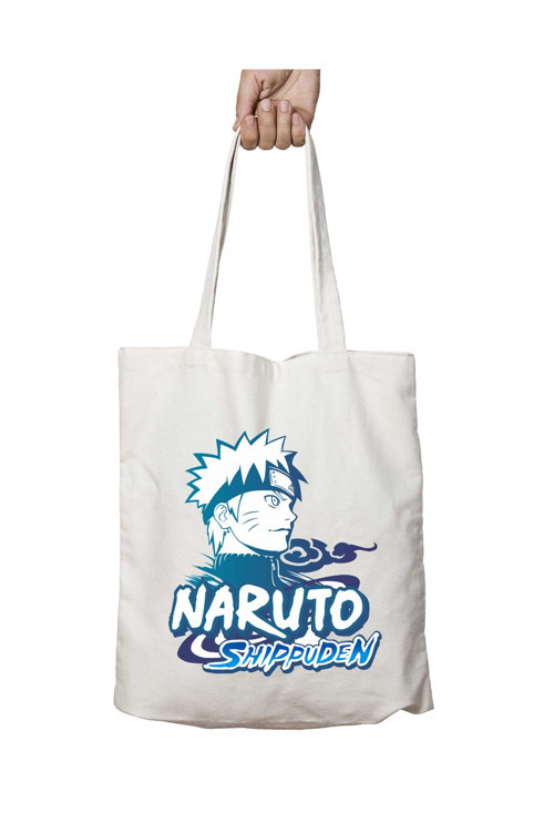 Art hedi̇ye Naruto Anime Naruto iki Tarafı Kalıcı Baskılı Yıkanabilir Okul Plaj Omuz Bez Çantası