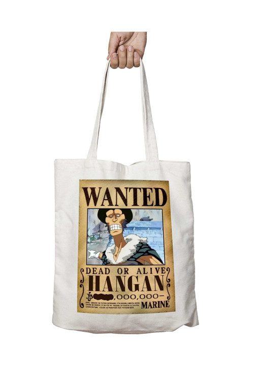 Art hedi̇ye Wanted Hangan Anime iki Tarafı Kalıcı Baskılı Yıkanabilir Okul Plaj Omuz Bez Çantası