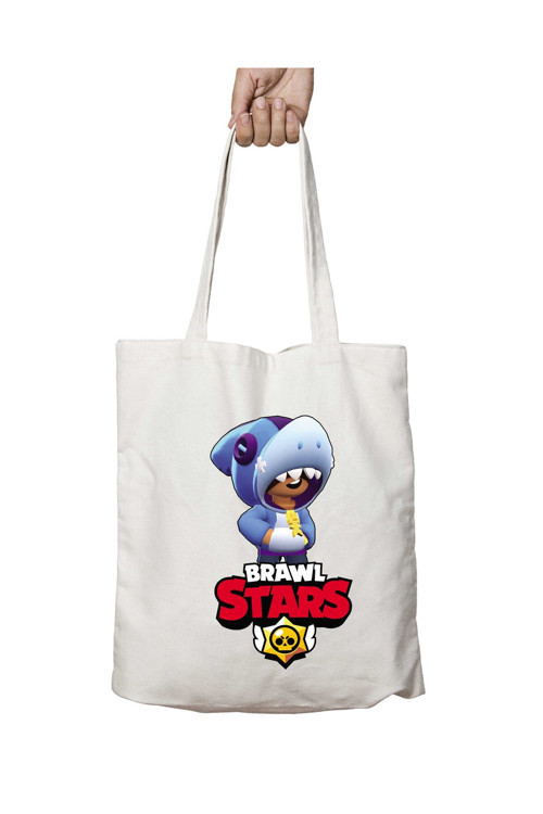 Art hedi̇ye Brawl Stars Leon K iki Taraf Kalıcı Yıkanabilir Okul Plaj Omuz Bez Çanta