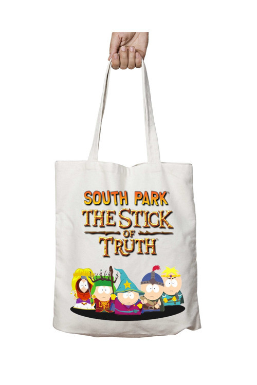Art hedi̇ye South Park The Stick Of Truth iki Tarafı Kalıcı Baskılı Yıkanabilir Çanta
