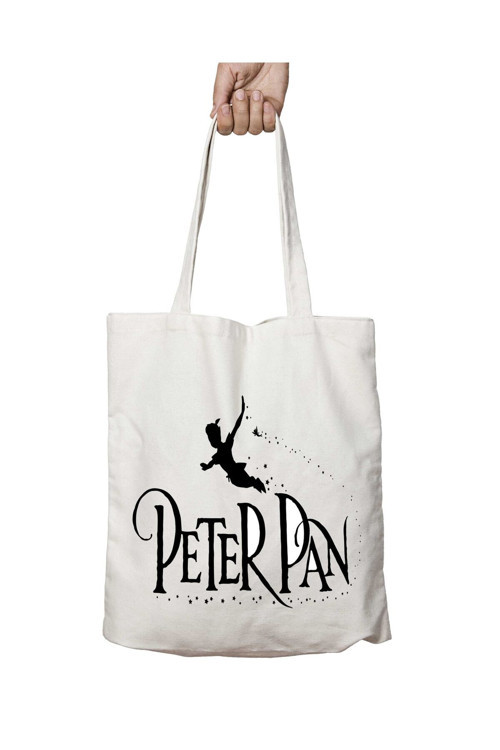 Art hedi̇ye Peter Pan iki Taraf Kalıcı Yıkanabilir Okul Plaj Omuz Bez Çanta