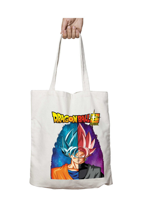 Art hedi̇ye Dragon Ball Membros Quadro iki Taraf Kalıcı Yıkanabilir Okul Plaj Omuz Bez Çanta