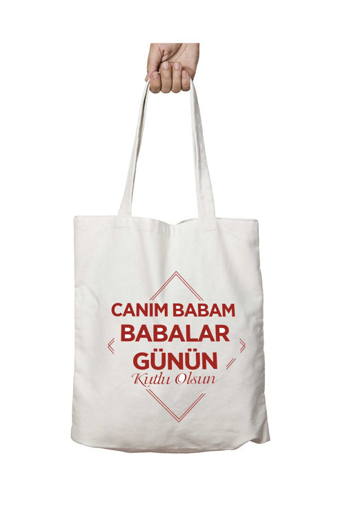 Art hedi̇ye babalar günü000 iki Taraf Kalıcı Yıkanabilir Okul Plaj Omuz Bez Çanta
