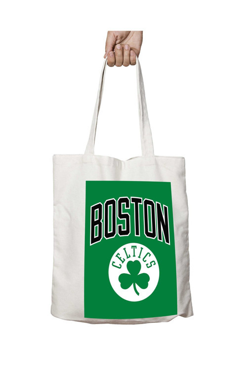Art hedi̇ye BOSTON iki Tarafı Kalıcı Baskılı Yıkanabilir Okul Plaj Omuz Bez Çantası