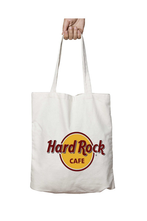 Art hedi̇ye Hard Rock Cafe iki Taraf Kalıcı Yıkanabilir Okul Plaj Omuz Bez Çanta