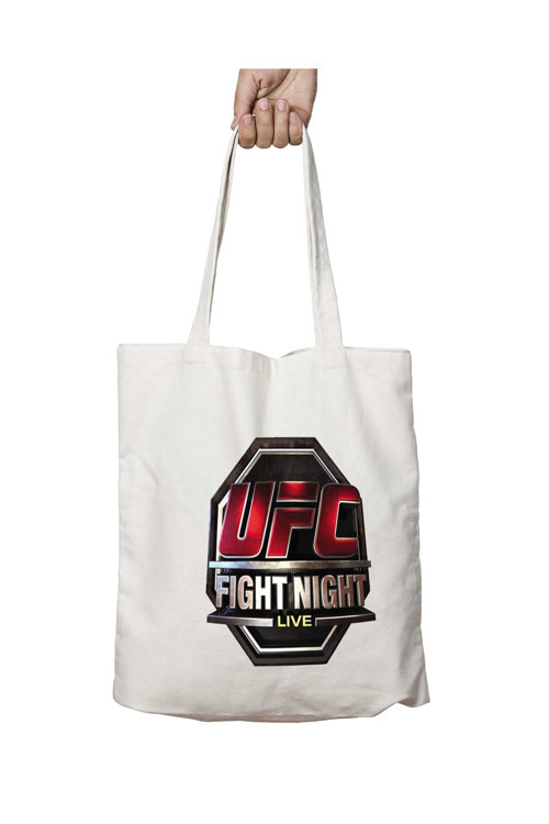 Art hedi̇ye UFC Fight Night Live iki Taraf Kalıcı Yıkanabilir Okul Plaj Omuz Bez Çanta