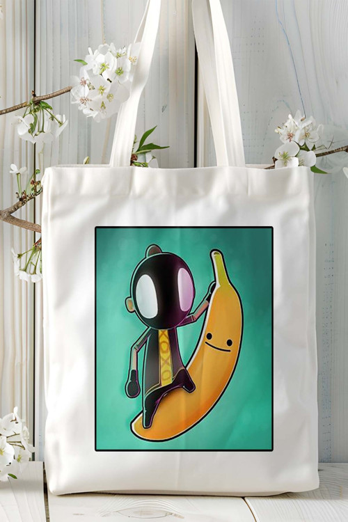 Art hedi̇ye my friend pedro Mobil Oyun Baskılı Omuz Çanta Çift tafaflı baskı kişiye özel 3
