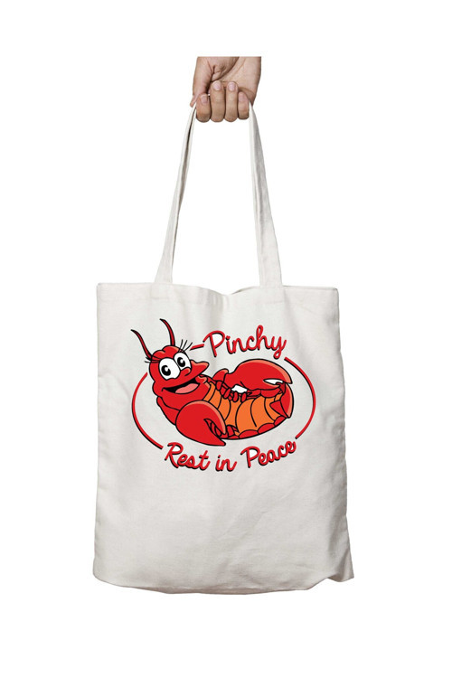 Art hedi̇ye Pinchy iki Tarafı Kalıcı Baskılı Yıkanabilir Çanta