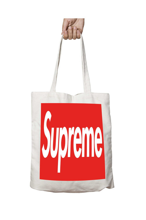 Art hedi̇ye supreme iki Tarafı Kalıcı Baskılı Yıkanabilir Çanta