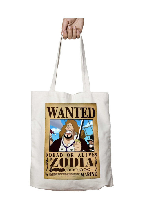 Art hedi̇ye Wanted Zodia Anime iki Tarafı Kalıcı Baskılı Yıkanabilir Çanta