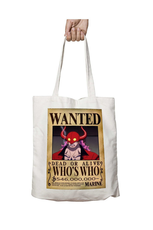 Art hedi̇ye Wanted Who's Who Anime iki Tarafı Kalıcı Baskılı Yıkanabilir Çanta