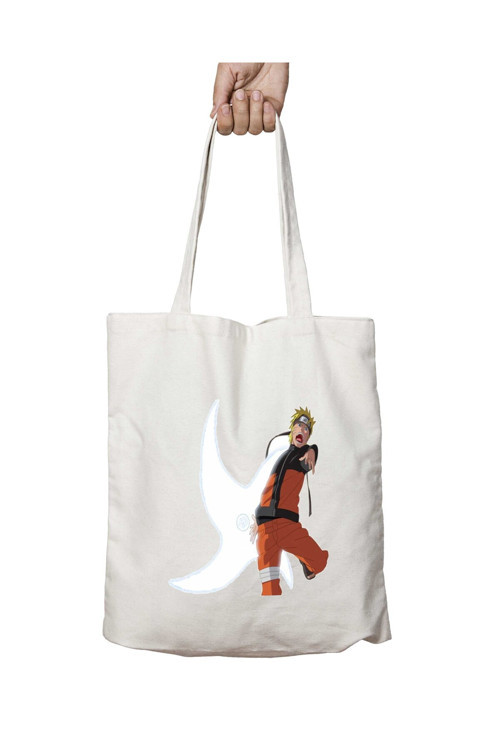 Art hedi̇ye Naruto Raseshuriken iki Tarafı Kalıcı Baskılı Yıkanabilir Çanta