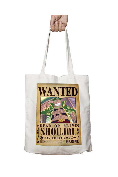 Art hedi̇ye Wanted Shou Jou Anime iki Tarafı Kalıcı Baskılı Yıkanabilir Çanta