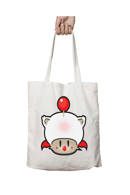Art hedi̇ye Super Mario Mushroom Kupo Moogle Final Fantasy iki Tarafı Kalıcı Baskılı Yıkanabilir Çanta
