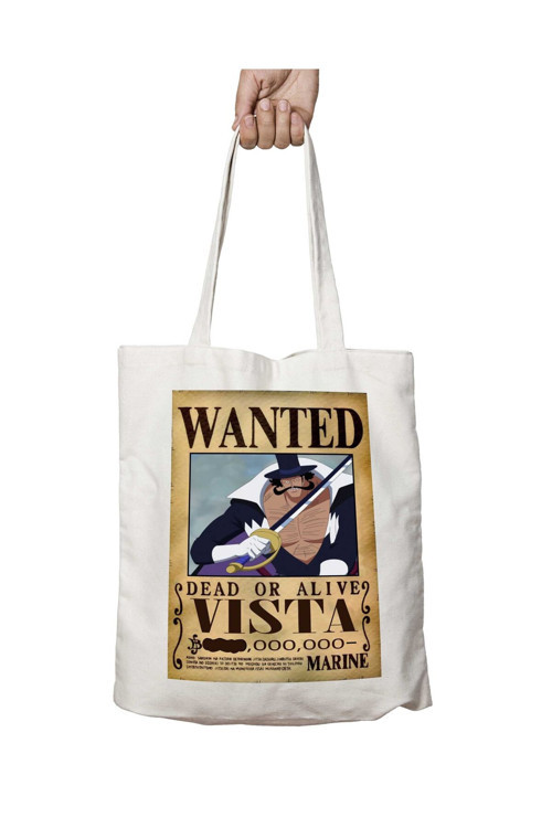Art hedi̇ye Wanted Vista Anime iki Tarafı Kalıcı Baskılı Yıkanabilir Çanta