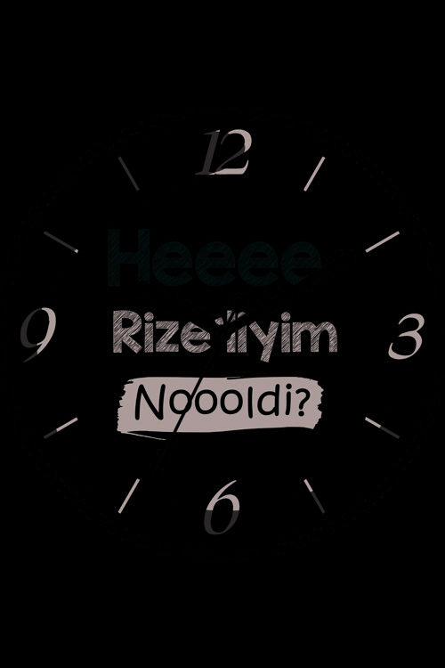 Art hedi̇ye Karadeniz Heee Rizeliyim Noooldi Çap 30 Bombeli Gerçek Cam Duvar Saati