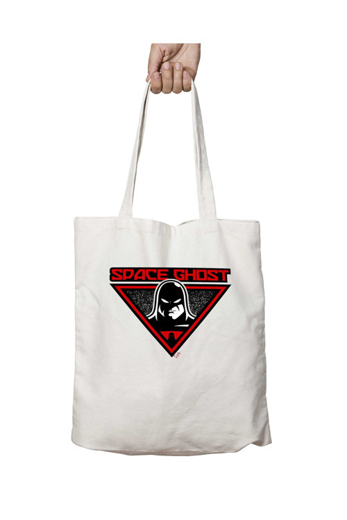 Art hedi̇ye Space Ghost Batman iki Tarafı Kalıcı Baskılı Yıkanabilir Okul Plaj Omuz Bez Çantası