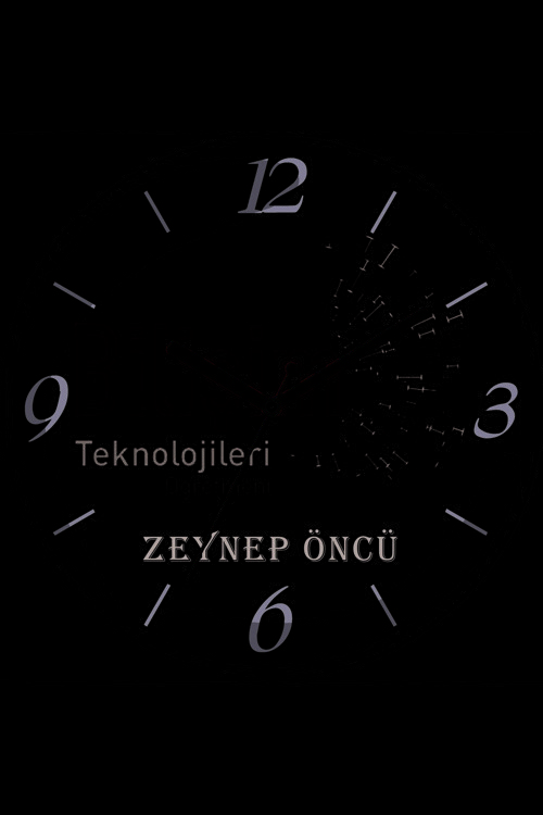Art hedi̇ye Kişiye Özel Bilişim Teknoloji Öğretmen Çap 30cm Sessiz Akar Bombeli Gerçek Cam Duvar Saati