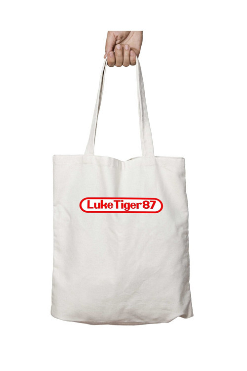 Art hedi̇ye Luke Tiger 87 iki Tarafı Kalıcı Baskılı Yıkanabilir Çanta