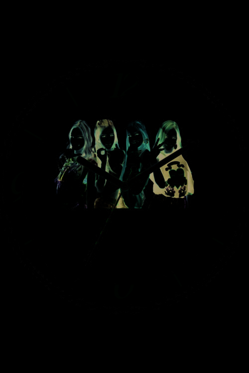 Black Pink Bombeli Gerçek Cam Duvar Saati