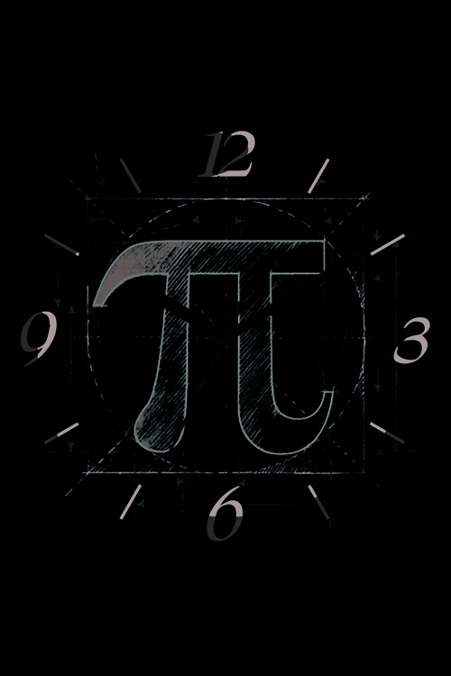 Art hedi̇ye Kişiye Özel Matematik Pi Sayısı Çap 30cm Sessiz Akar Bombeli Gerçek Cam Duvar Saati